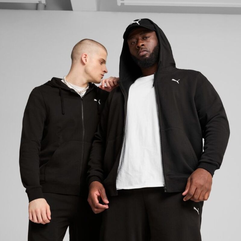 682590-01.jpg PUMA MEN ESS SMALL LOGO FULL ZIP HOODIE FL SWEATER - Image 1