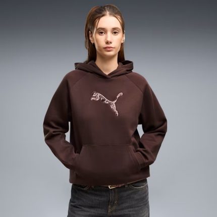 PUMA WOMEN ESS SEQUINS STANDARD HOODIE FL