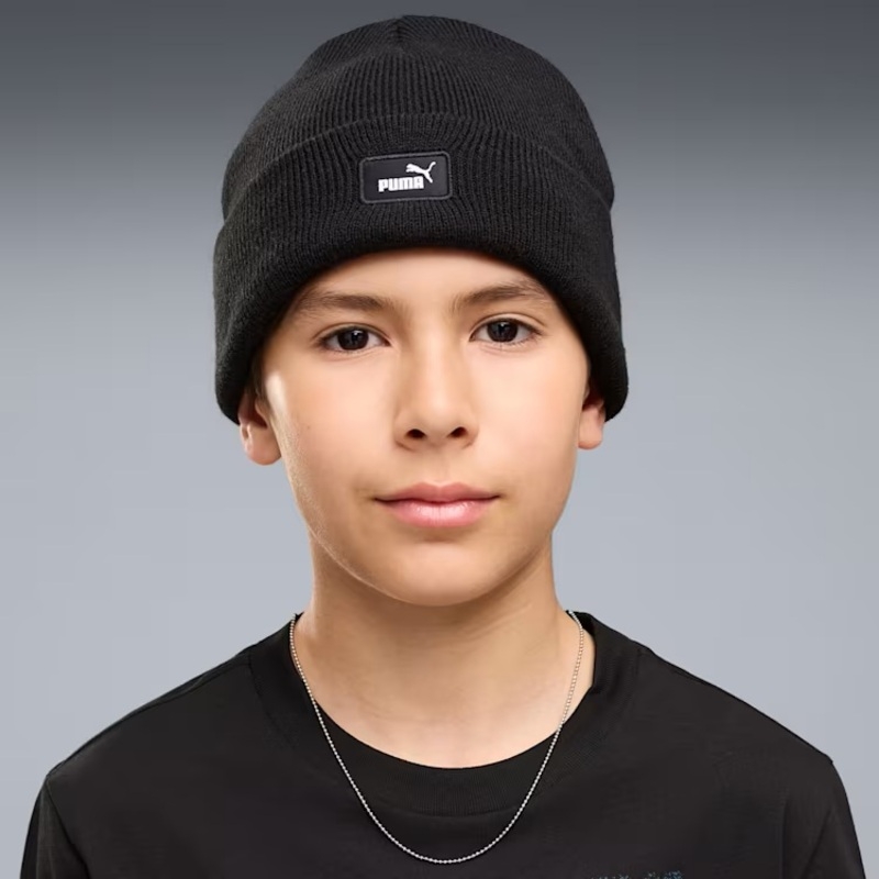 027606-01.jpg PUMA CLASSIC LOW CROWN BEANIE - Image 1