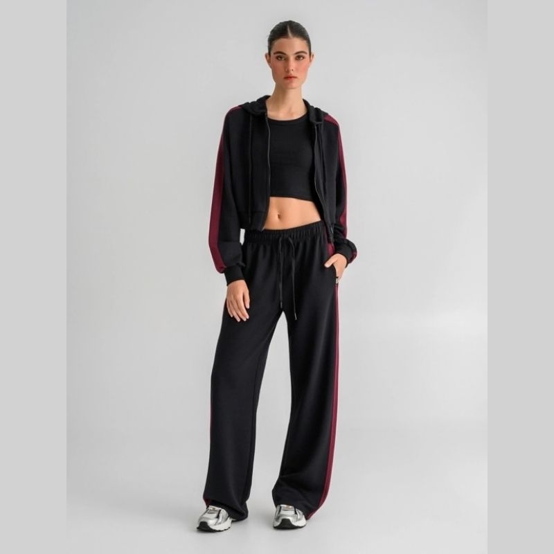 1262-907422.jpg BODY TALK WOMEN SCUBA FULL ZIP HOODIE - Image 1