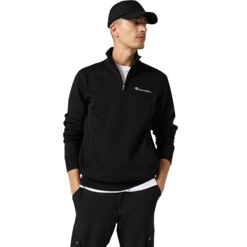221797.jpg CHAMPION MEN HALF ZIP SWEATSHIRT - Image 1